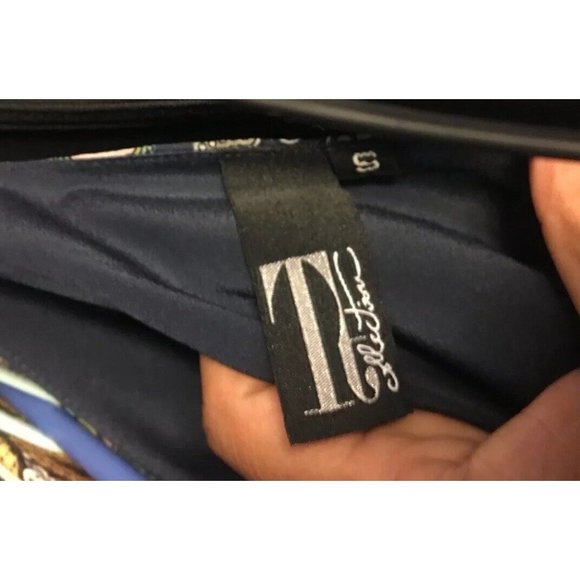 Tt Collection Women’s Small Sleeveless Scoop Neck Knee Shift Dress EXCELLEN - Picture 6 of 9